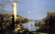Thomas Cole Course of Empire Desolation USA oil painting reproduction